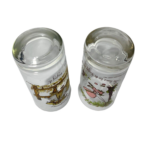Two 60's Holly‎ Hobbie Girl Glasses American Greeting Water Tumblers Vintage - Picture 6 of 7
